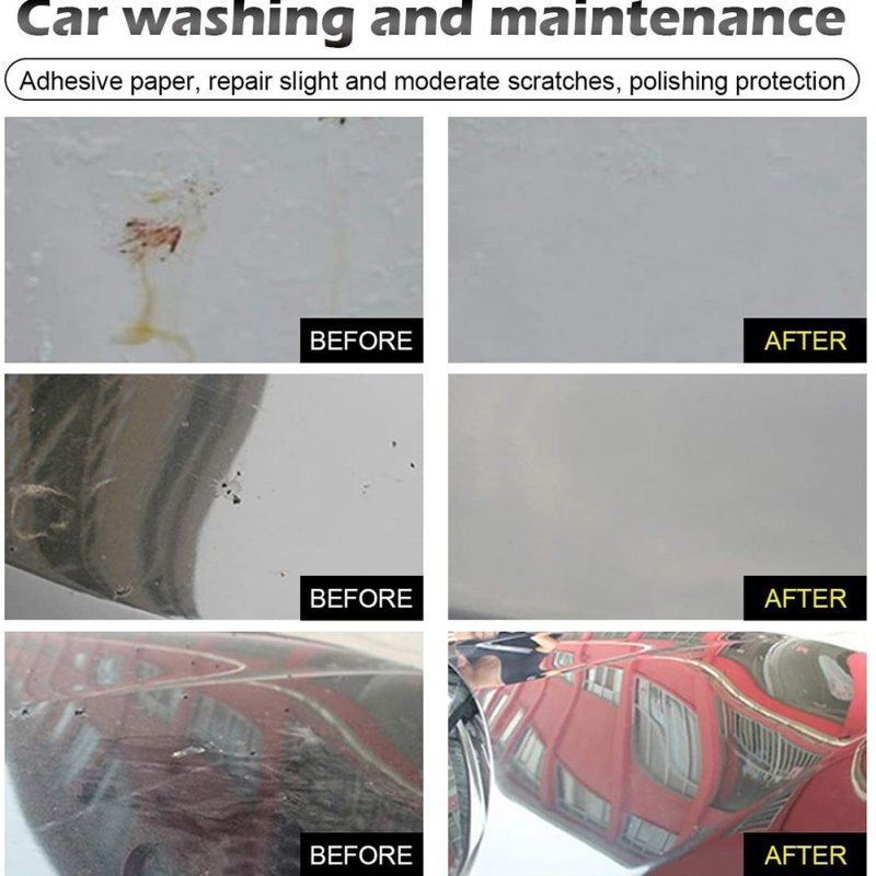 Nano Auto Krassen Verwijderen Doek, Multifunctionele Auto Kras Reparatie Kit, Eenvoudig Te Repareren Verf Krassen, en Licht Krassen