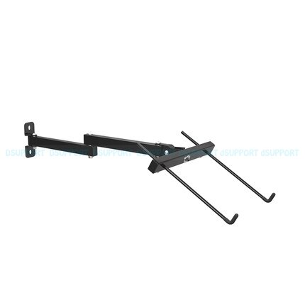 Foldable Wall Mount 17-27 inch Laptop Holder Three Arms Full Motion Laptop Cooler Retractable Notebook Hanger