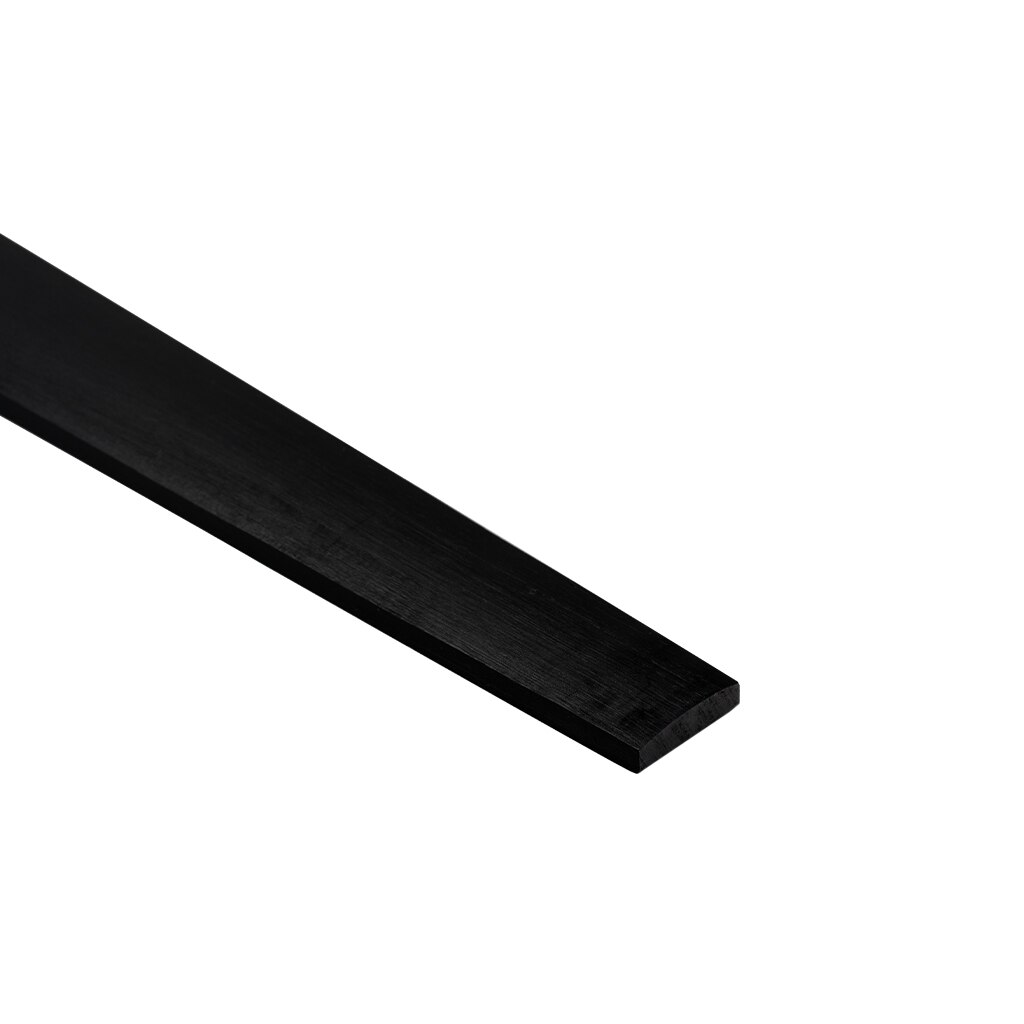 Ebony Wood 4/4 Violin Fingerboard Unfinished 4 Strings Violin Fretboard DIY Material Luthier Tool