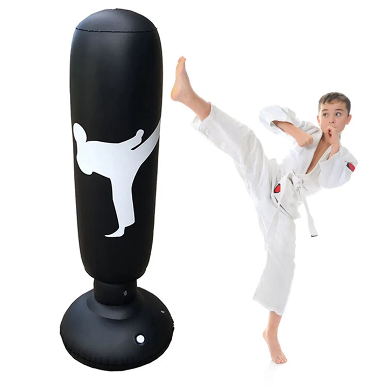 Opblaasbaar Speelgoed Voor Kinderen Jongen Ponsen Boksen Kolom Kinderen Speelgoed Antistress Tumbler Outdoor Game Gym Activiteit Fitness