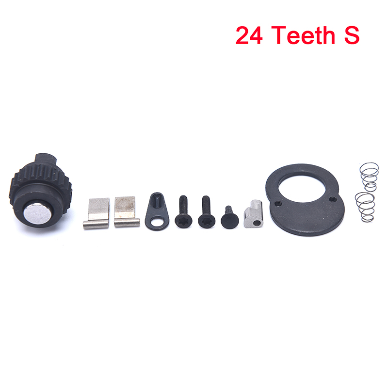 24/72 Teeth Ratchet Socket Wrench Repair Accessory Spare Part Kit Set Repair Kit Parts: 24S