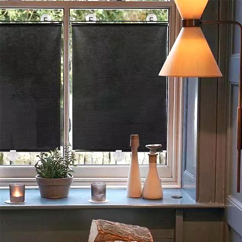 Tende a rullo retrattili Tenda Ventosa Parasole Tende oscuranti Finestra Tenda parasole auto telecamera da letto Cucina Forniture