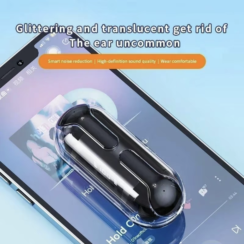 A06 Wireless TWS Bluetooth Earphone with LED Display Touch Noise Canceling Earbuds SportsMusic Game Headset Waterproof