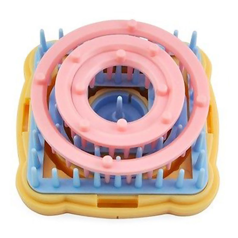 9pcs Weaving Loom Knitting Loom Flower Daisy Knit Pattern Maker Wool Yarn Needle Loom Knitting Tools