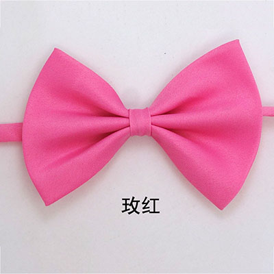 16 cores pet laço para cães e gatos ajustável gravata do cão laço colar filhote de cachorro grooming acessórios para festa de casamento do animal de estimação: rose