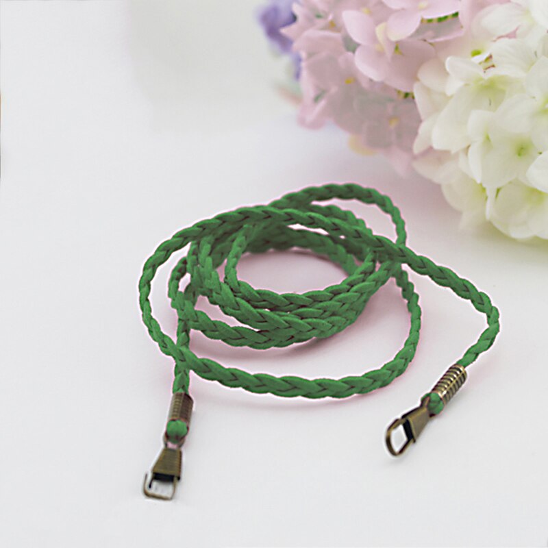 Bolsa de tecido faixa de ombro de 120cm, acessório feminino para substituição: green