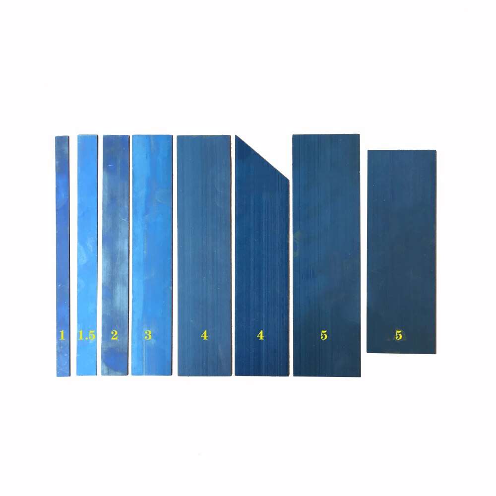 Blue Curved Cabinet Scraper Woodworking Card Scraper Set Rectangle Scraping Bevel knife Smooth Wood Deburring Carpentry Tools: C