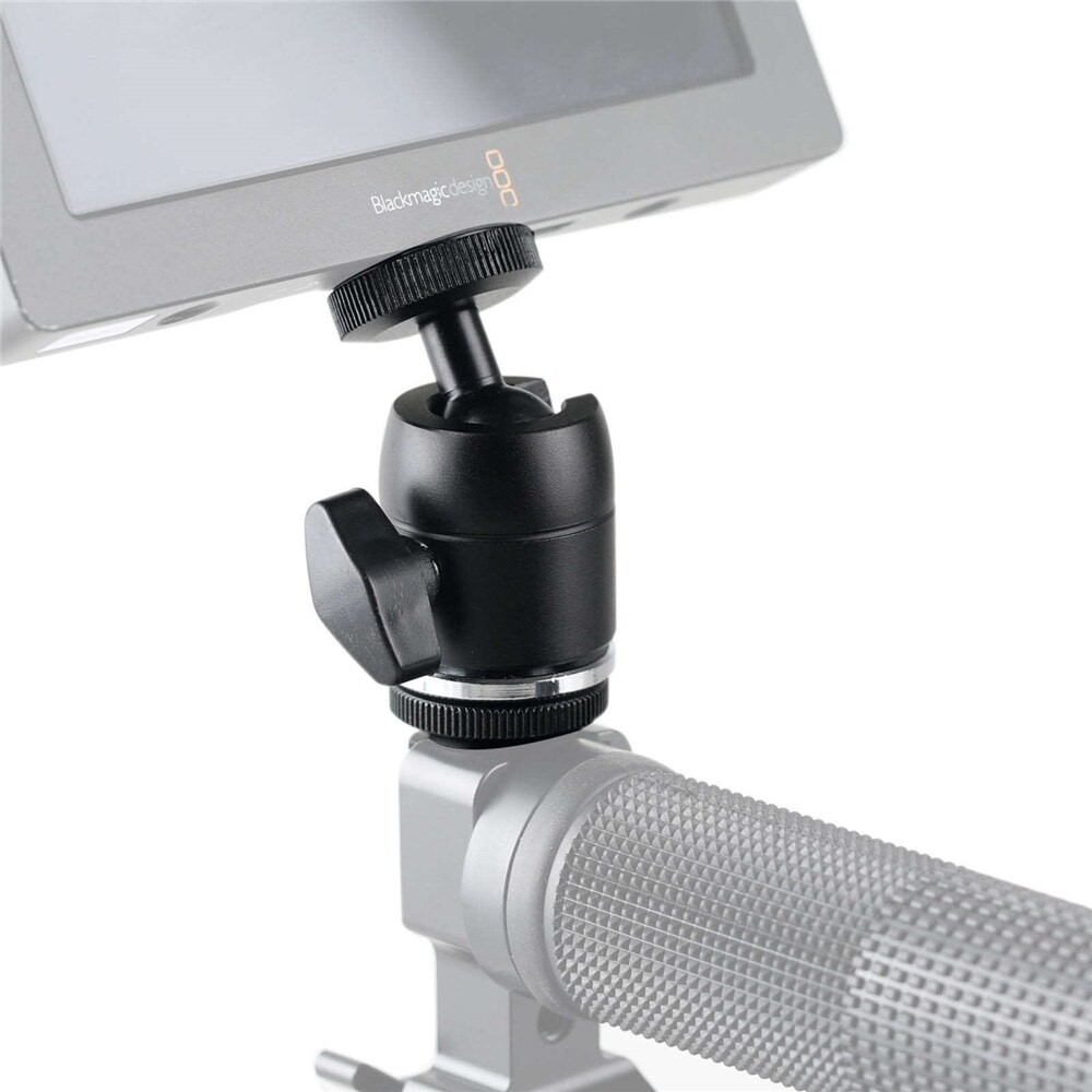 SmallRig Multi-Functional Ball Head with Removable Top & Bottom Shoe Mount 1875
