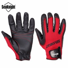 Sluiten uit SeaKnight SK02 Vissen Handschoenen Volledige Vinger Neopreen PU Ademend Lederen Handschoenen Warm Protect XL 1 Paar