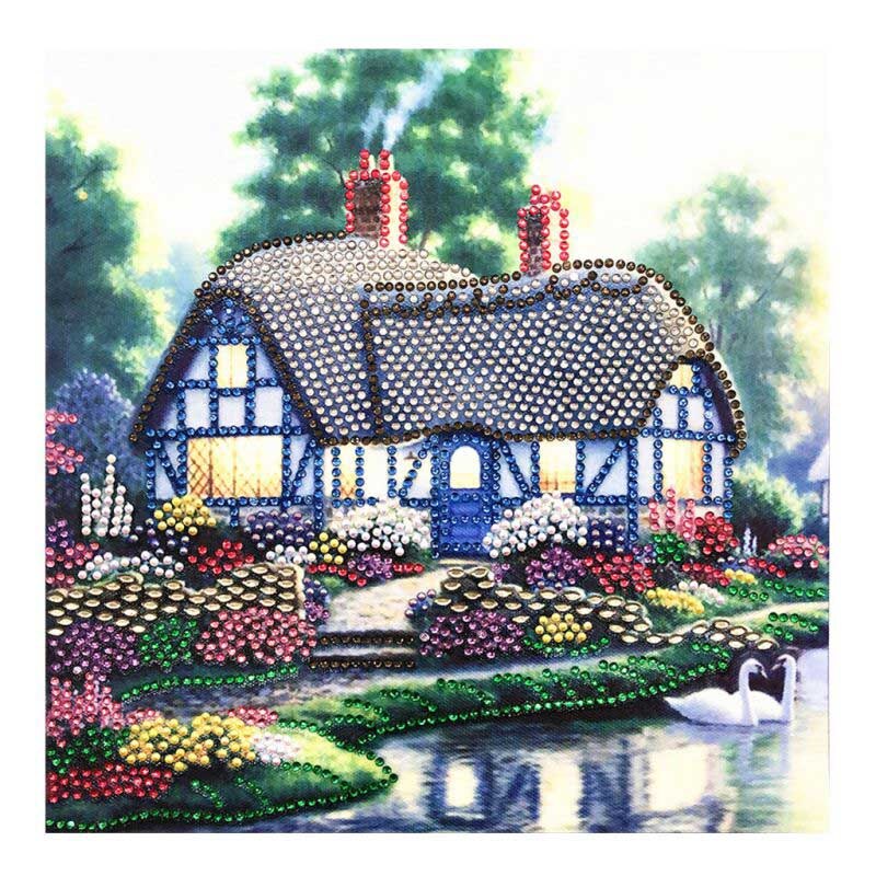 5D Diamond Painting Cross Stitch Partial Crystal Rhinestone Embroidery Paintings Pictures Arts Craft Number Kits Home Decor: A2