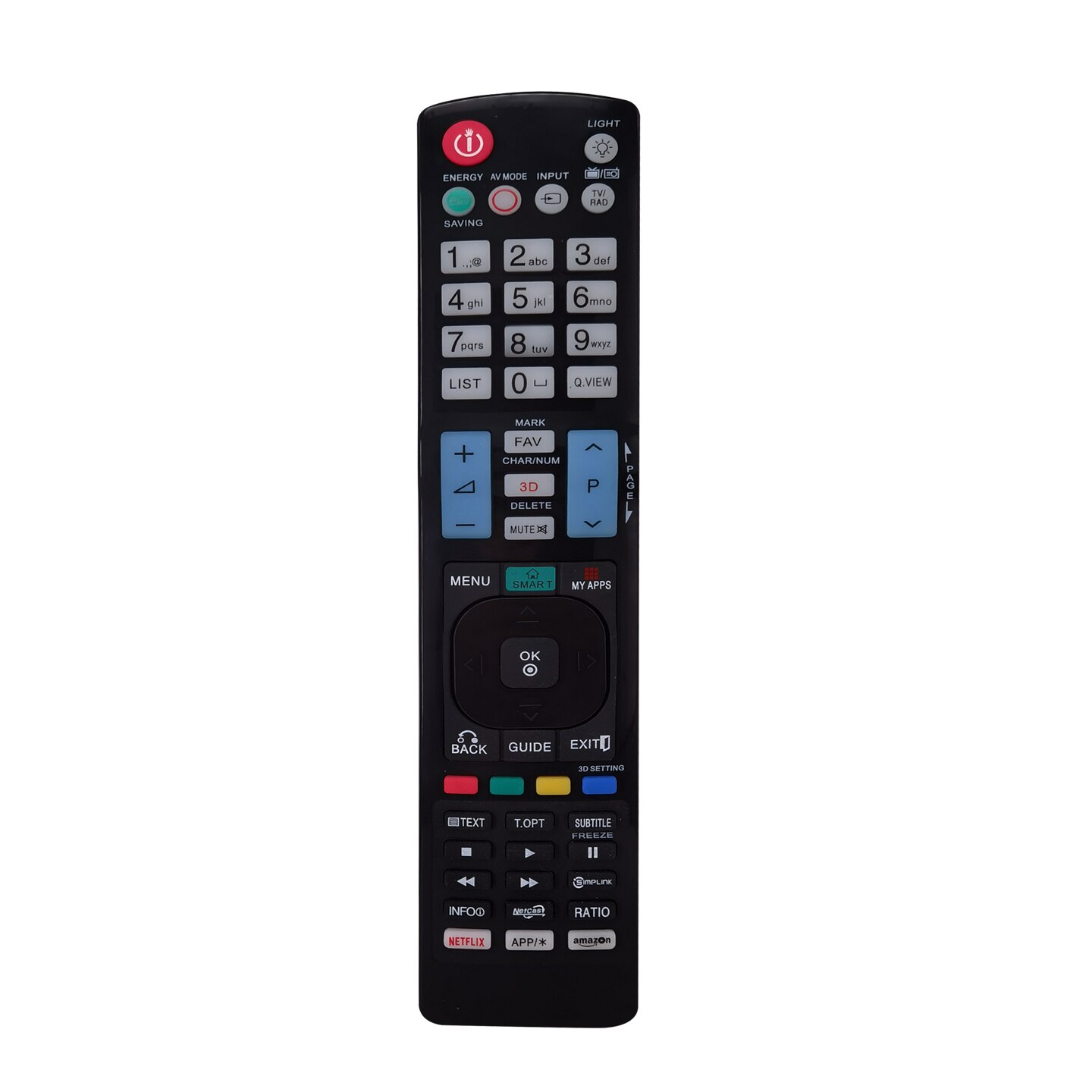 Control remoto adecuado para LG 42PT353 50PT353 42PV350 50PV350 AKB73275606 AKB73615312 TV