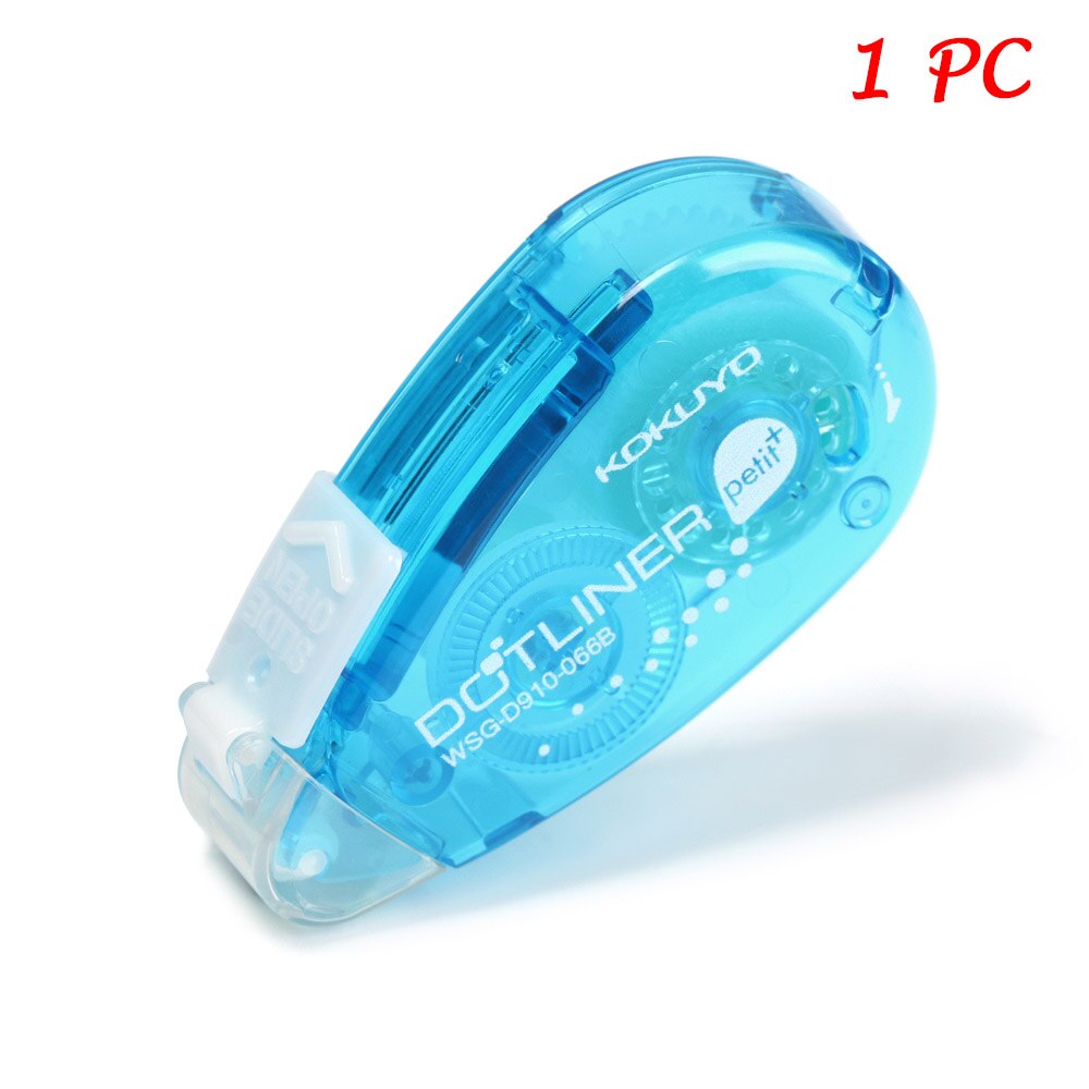 3 Type Double Sided Adhesive Dots Stick Roller Glue Tape Dispenser Sticks Adhesive Cutter Stationery Office Supply: 1 pcs