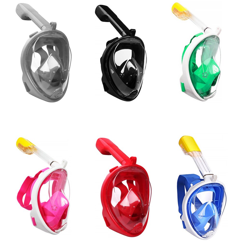 Anti Fog Scuba Diving Mask Full Face Snorkeling Mask Underwater Snorkeling Diving Mask For Swimming Spearfishing Dive 6 Colors