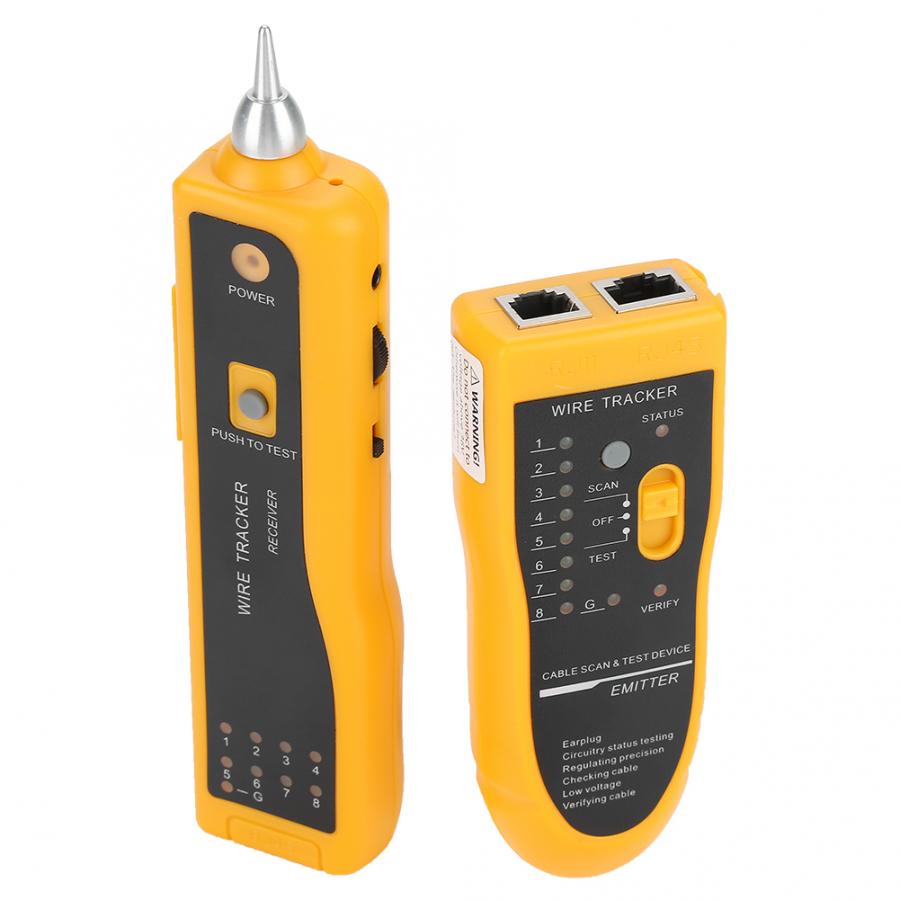 Handheld Rapid LAN Cable Tester Line Finder Wire Diagnose Tone Tool