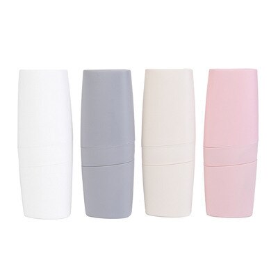 1PC Travel Toothbrush Box Portable Set Simple With Cover Toothpaste Box Toothbrush Toothbrush Cup Couple Mouth Cup