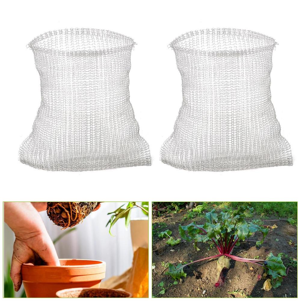 Metal Plant Mesh Bag Not Easy To Rust And Corrode For Root Protection Gopher Wire Basket Vole Insect And Mouse Control