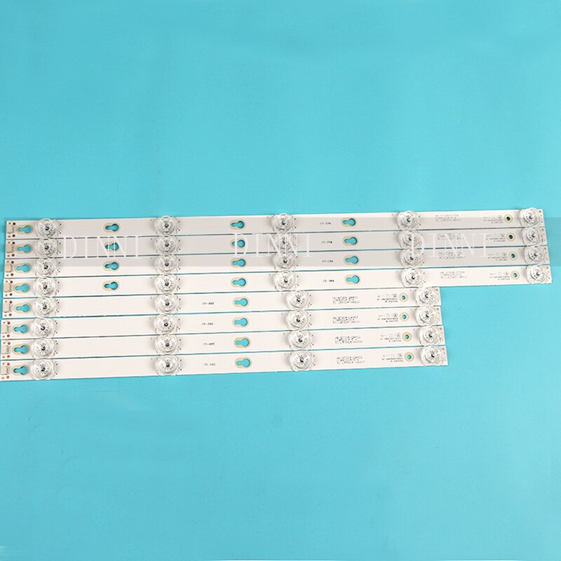 8PCS for TCL D50A630U L50E5800A-UD LCD backlight strip 4C-LB5004-HR03J 4C-LB5005-HR03J 4C-LB5004