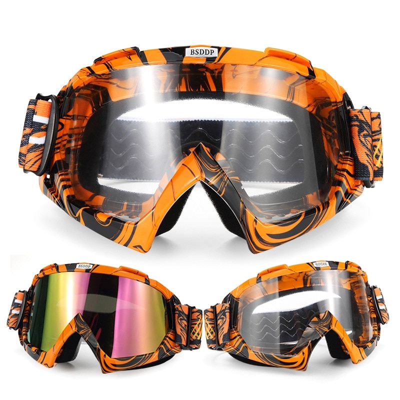 Mannen vrouwen sneeuw bril Professionele skibril dubbele lagen lens anti-fog UV400 ski bril skiën snowboard