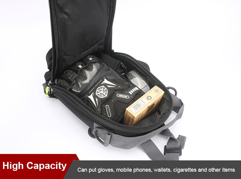 Motorcycle Bag Fuel Tank Bag Riding Fixed Strap Strong Magnetic Riding Shoulder Bag Can Touch Mobile Phone Navigation Waterproof