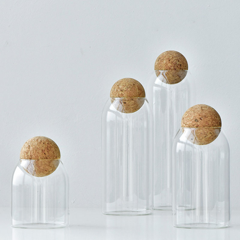 Multifunktion forseglet dåse køkken glas opbevaringstank forseglede dåser mad korn opbevaring beholder krukke te beholder værktøj