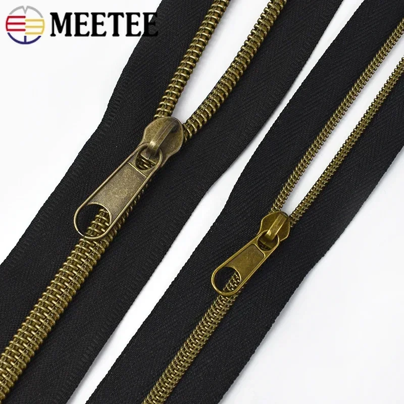 20/50Pcs 3# 5# Nylon Zipper Slider Zippers Closure Bag Clothes Replacement Zip Pull Head Zips Repair Kit DIY Sewing Accessories