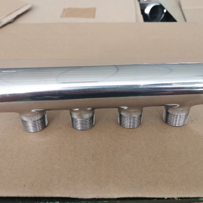 " 304 stainless steel DN25 water manifolds water way manifold water tap divider pipe splitter water dividers"