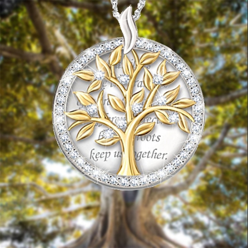 Women's Classic Tree of Life Pendant Necklace Valentine's Day Party Wedding Jewelry Jewelry