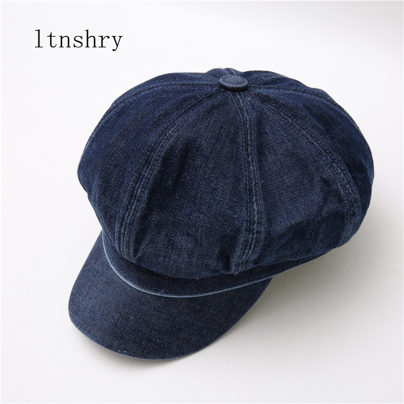 Autumn Winter Hats for Women Solid Plain Octagonal Newsboy Cap Men Ladies Casual Wool Hat Winter Beret Women Painter Cap