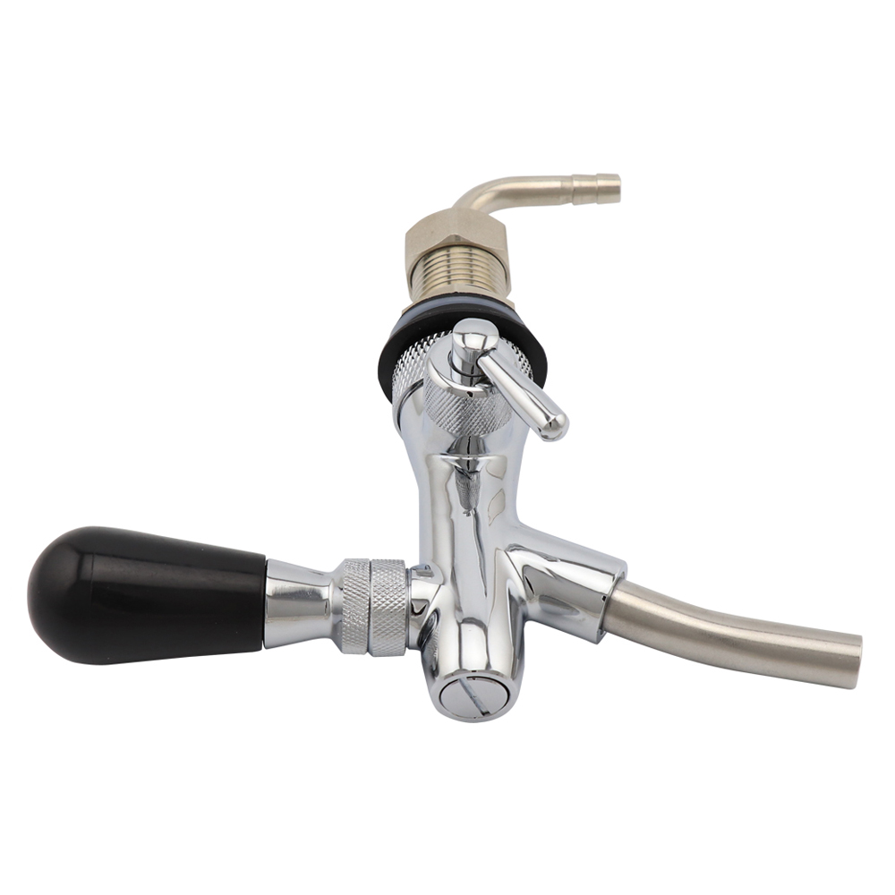 Homebrew Draft Beer Faucet With Short Shank Flow Control Beer Faucet Kegerator Bar Cornelius Keg Dispenser Tap
