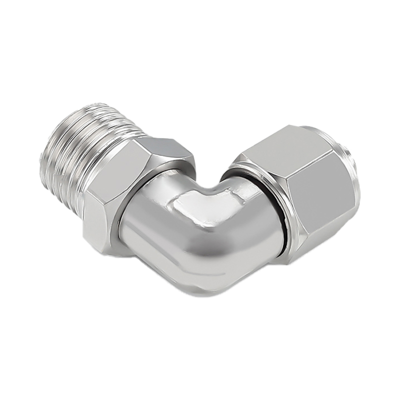 Pneumatic Rotary Fitting Elbow Push In Connector M5 1/8&quot; 1/4&quot; 3/8&quot; 1/2&quot; BSP Male Quick Twist 4/6/8/10/12mm OD Tube
