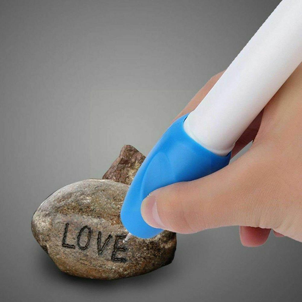 Electric Mini Engraving Pen Machine Chisel Word Marker Cutting Leather Glass Carving Plastic Metal Corrode Tool Engraver Pl X8x3