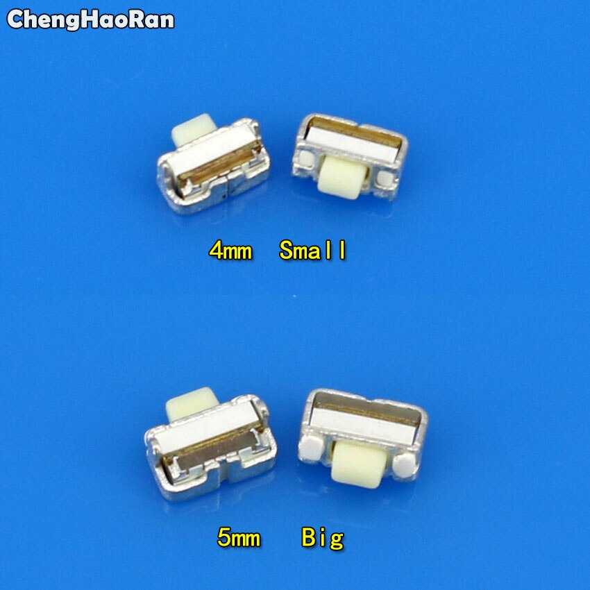 ChengHaoRan 10X Vermogen Key Button Side Push voor Samsung Galaxy S4 S3 i9300 S2 i9100 On/Off schakelaar Vervangende Onderdelen