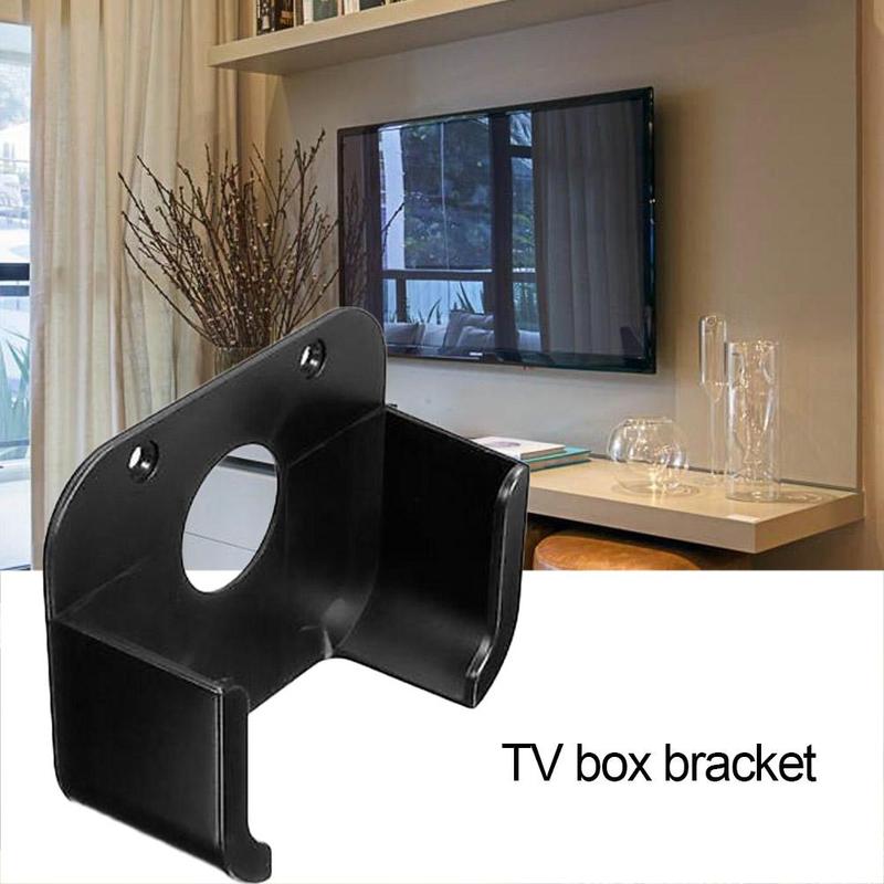 4th gen medieafspiller holder til apple  tv 1/2/3/4 beskyttende etui holder vugge på væg fastmonteret fastmonteret vægstativ