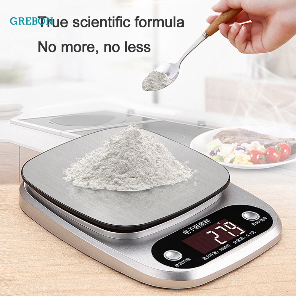 Balance Cuisine Electronic Kitchen Weight Food Sca... – Grandado