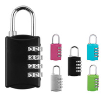 Zinklegering Resettable 3/4 Digit Nummer Code Wachtwoord Combinatie Lock Veiligheid Reizen Bagage Koffer Bag Hangslot