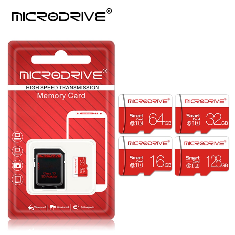 Ultra Geheugenkaart Micro Sd Card 8Gb/16Gb/32Gb/64Gb/128Gb Micro Sd carte Memoire 32Gb C10 Mini Tf-kaart Gratis Sd Adapter