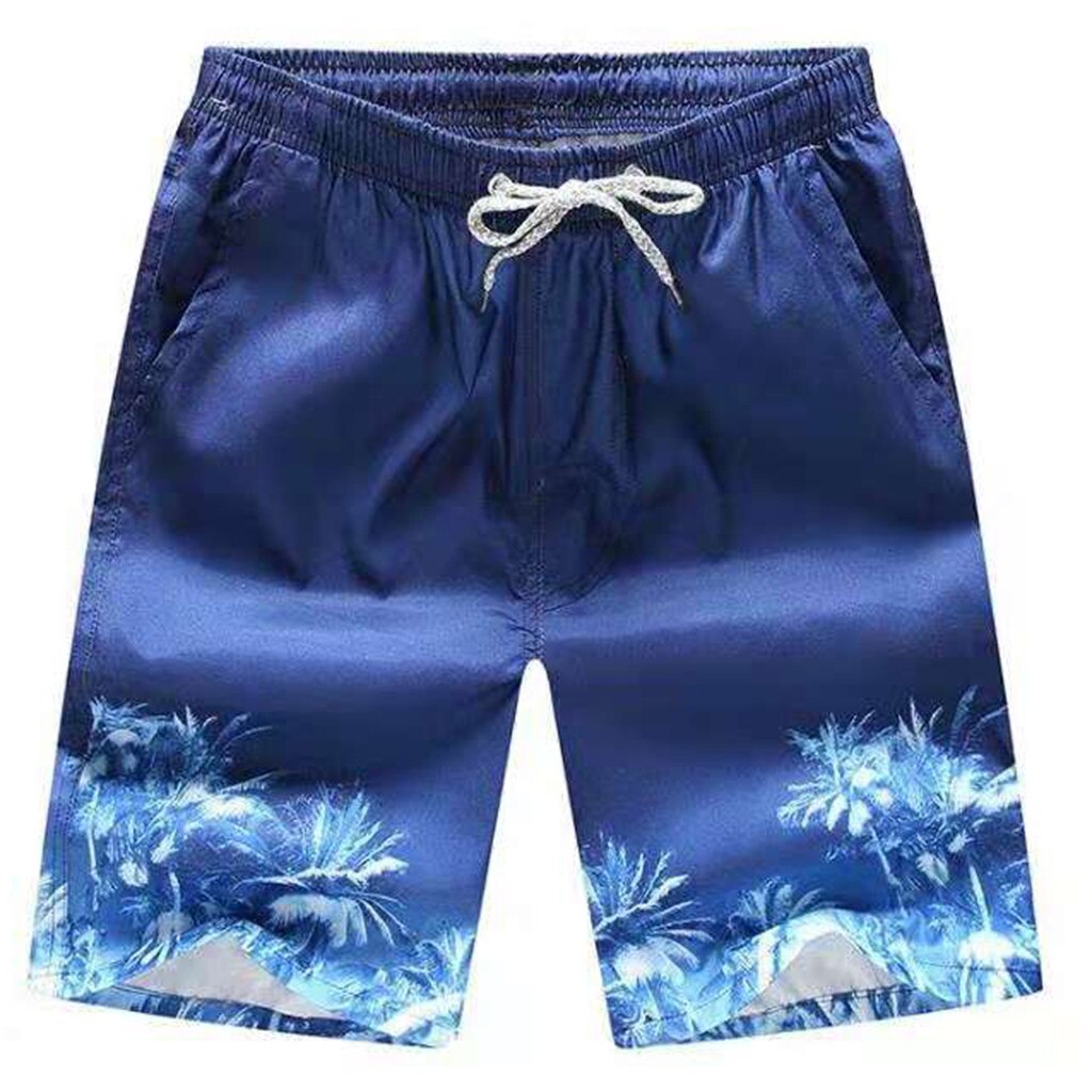 Sneldrogende Mannen Kleur Shorts Zwemmen Strand Shorts Bloem Surfplank Shorts Joggingbroek Gym Fitness Snel Droog Strand Shorts # Y: L