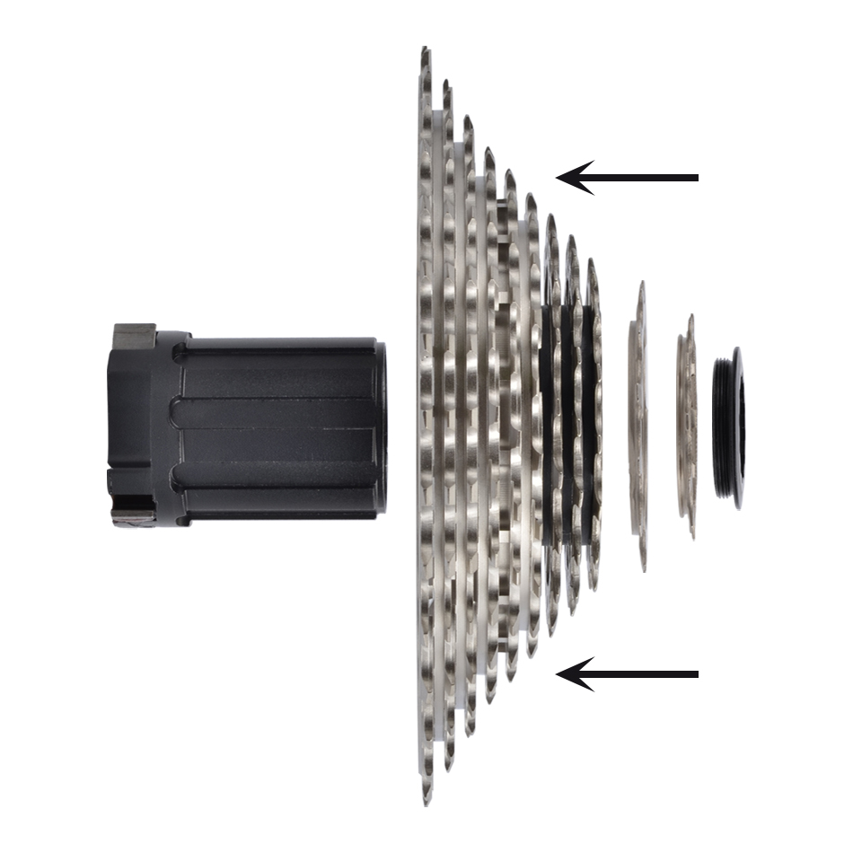 GOLDIX – Cassette de vélo de route CNC ultralégère, 11/12 vitesses k7 11S 12S 28T/32T/34T/36T, pignon pour SHIMANO HG