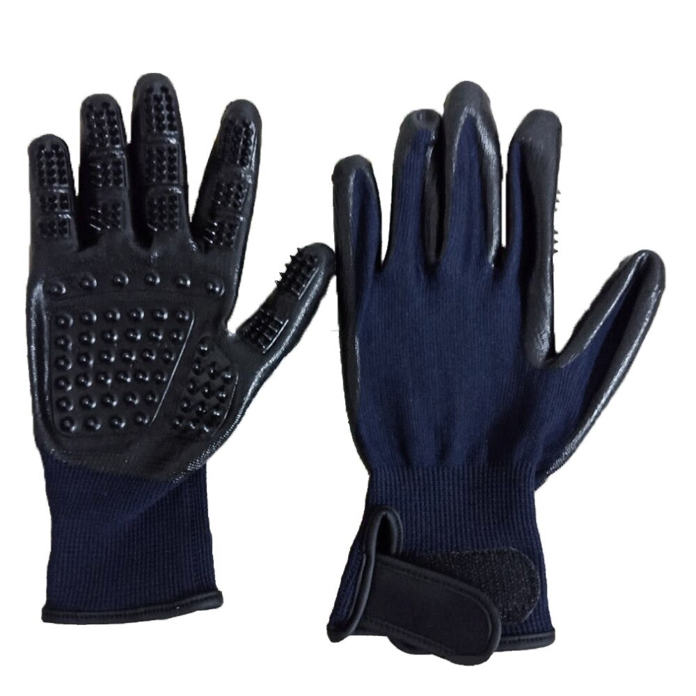 H HANDSON Pet Grooming Gloves - Patented #1 Ranked Award