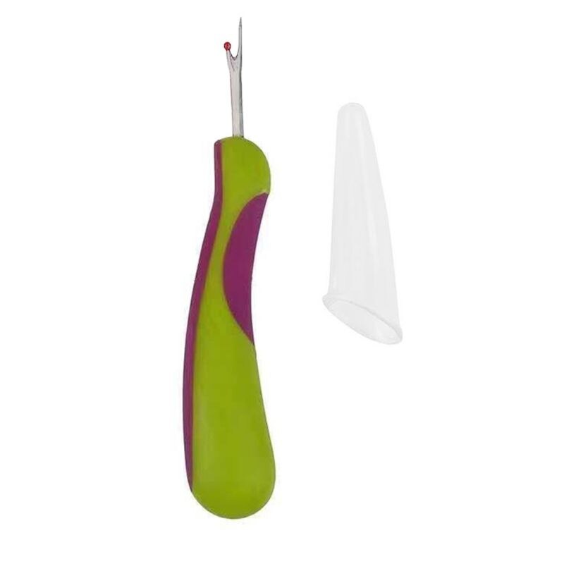 Stitches Removed Tool Wire Picker Practical DIY Handcraft Sewing Thread Cutter Seam Ripper With Rubber Handle