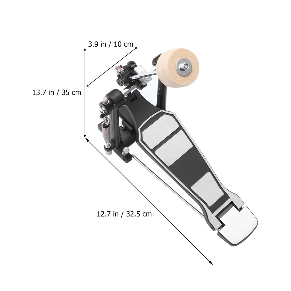 Single Drums Set Pedal Metal Drums Set Pedal Heavy Duty Single Bass Foot Kick