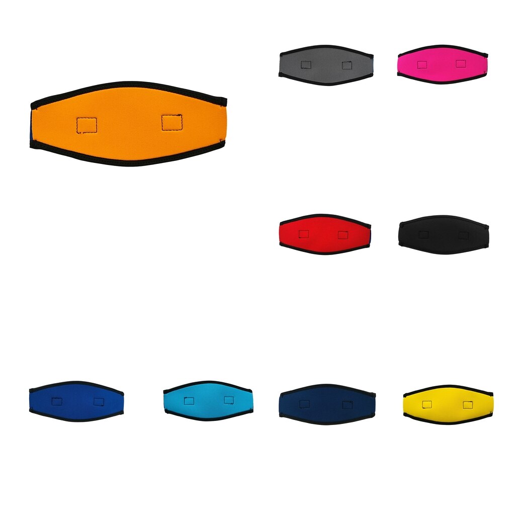 Neoprene Double Side Diving Mask Strap Cover Hair Protector Wrap for Water Sports Scuba Diving Snorkeling Freediving Swimming