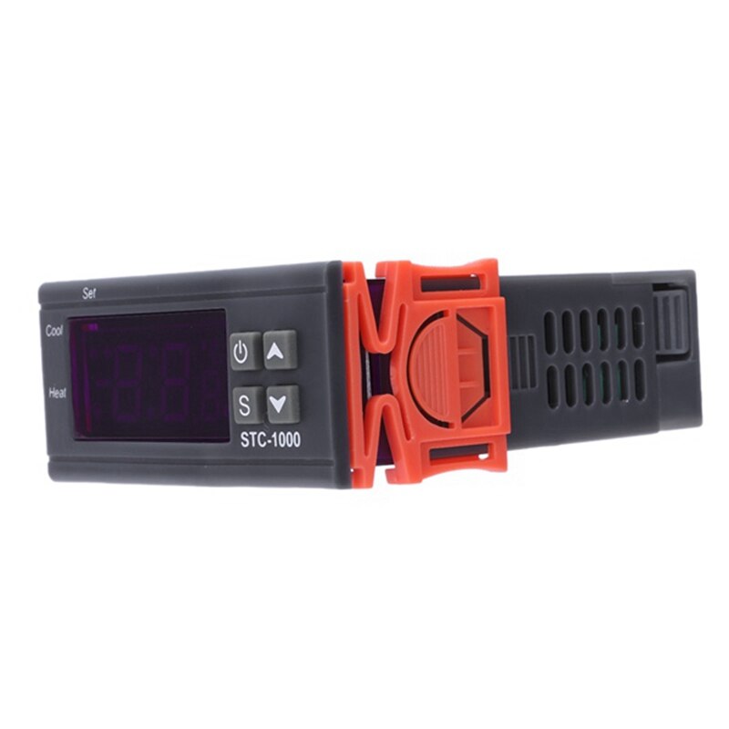 Digitale temperatuurregelaar thermostaat thermostaat broedmachine relais led 10a verwarming en koeling stc -1000 220v