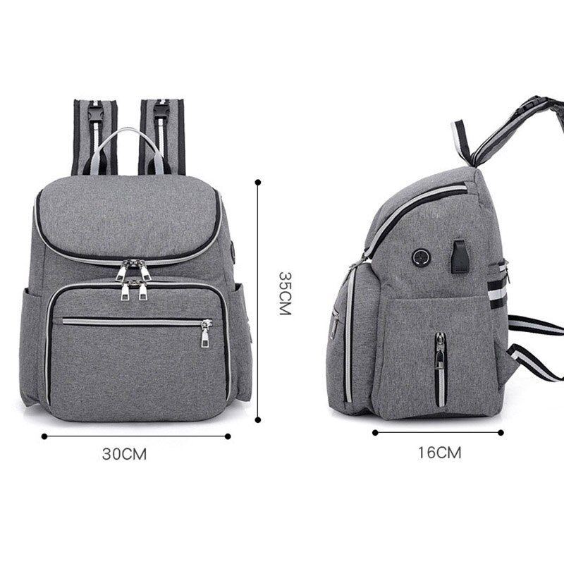 Sac à couches imperméable pour mamans | Sac pour bébé de grande capacité, sac de maternité, organisateur de poussette de bébé, sacs humides à couches