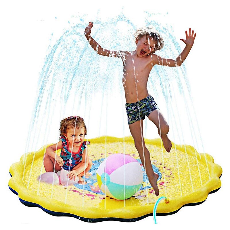 Splash Pad Sprinkler Zwembad Waternevel Pad Voor Baby Kinderen Zomer Spelen Strand Outdoor Tuin Gazon Sprinkler Kussen