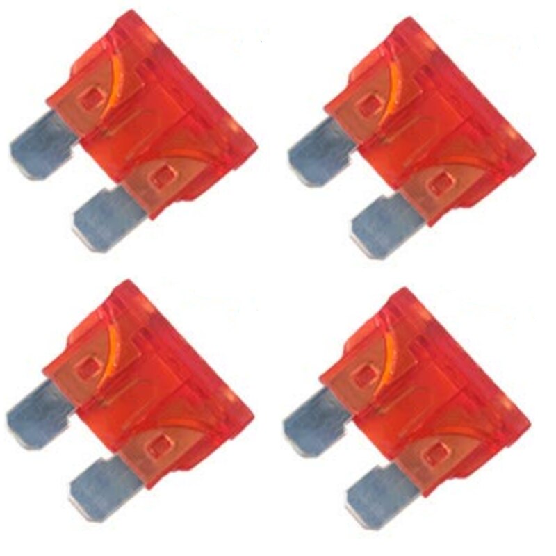 thumbnail image 2 of ATC 10A Blade Style Fuses – Pack Of 50, ATO/ATC Automotive Car Truck Fuses (10 Amp) 2 of 5