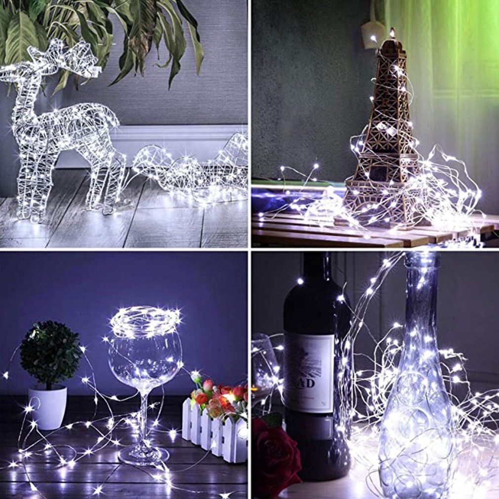 Usb Remote Control Copper Wire Light String Christmas Day Wedding Decoration Led Copper Wire Star Lights