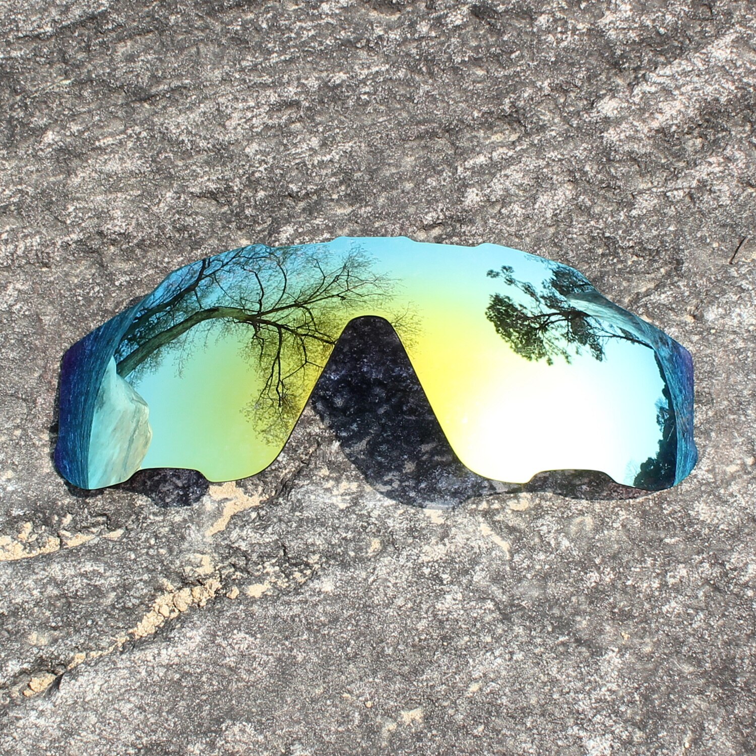 E.o.s 20 + Opties Lens Vervanging Voor Oakley Jawbreaker Sunglass: Gold Non-Polarized