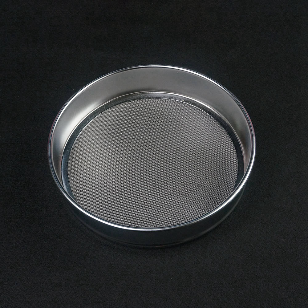 Tamiz de prueba de laboratorio estándar, malla de acero inoxidable, 20cm de diámetro, 1-1000