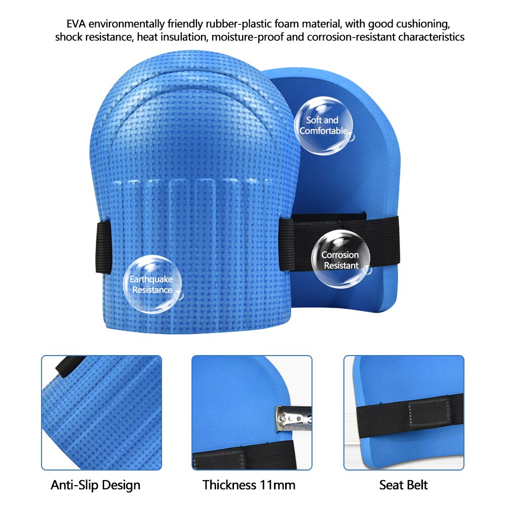 Almohadilla de protección de rodilla gruesa, herra... – Grandado